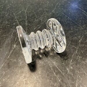 Waterford Crystal Knife Rest 3 Ring Starburst Tableware Sticker Etched Stand
